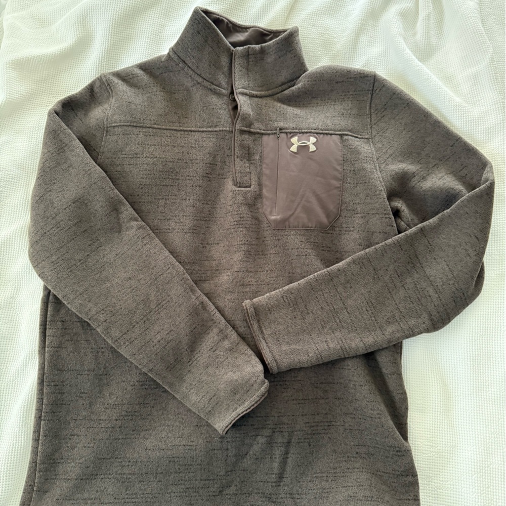 Under Armour Green Quarter-Zip Pullover